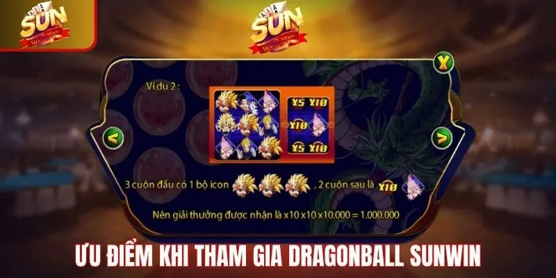 Ưu điểm khi tham gia DragonBall Sunwin